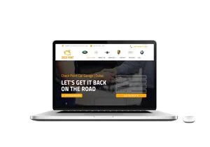 Original Checkpoint website project showcased by Technogital